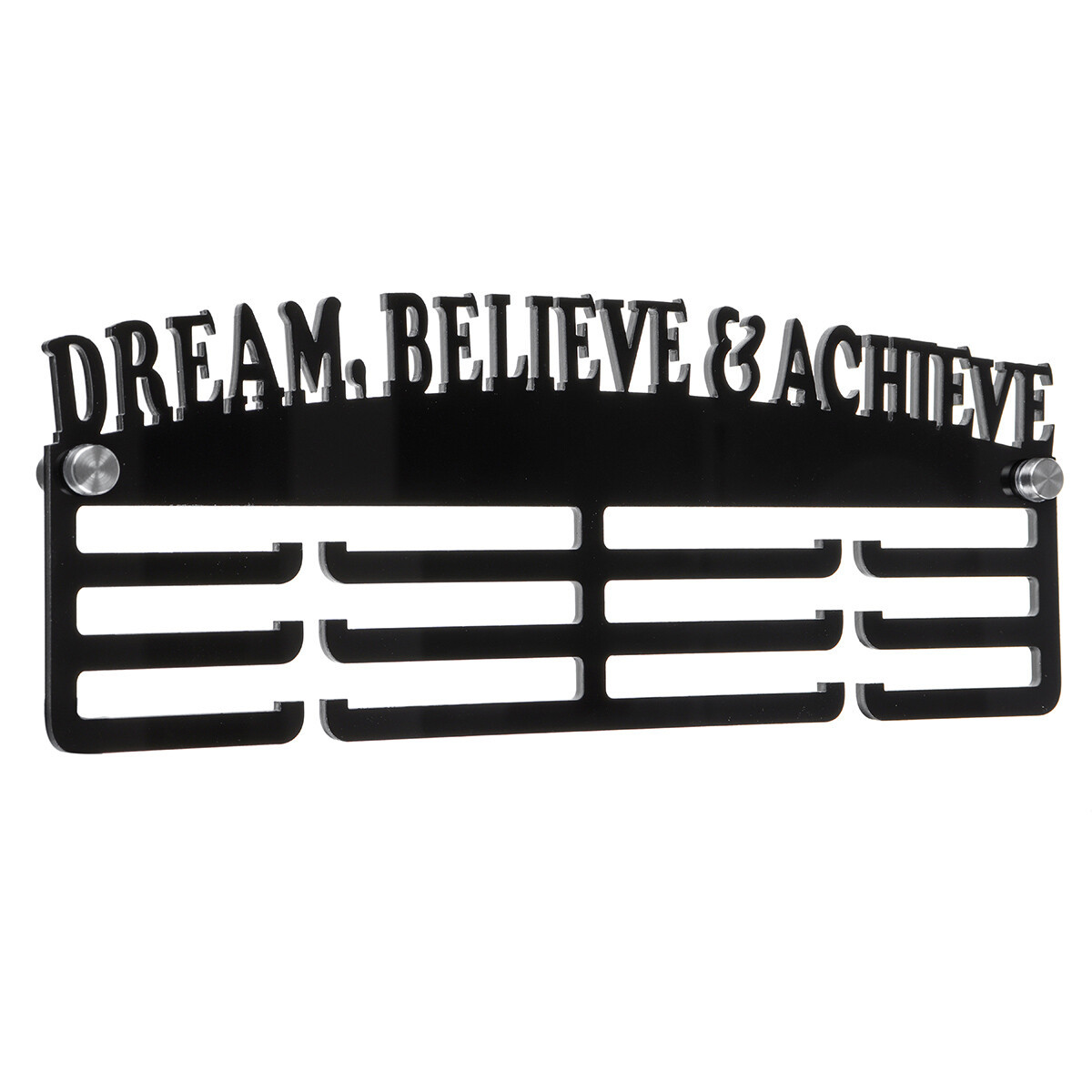 Support de médaille de natation en acier robuste fixation murale stable - 3