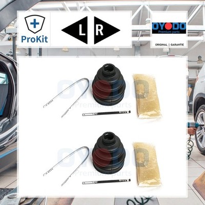 2x ORIGINAL  OYODO Faltenbalgsatz, Antriebswelle Vorne für Daewoo MATIZ TICO