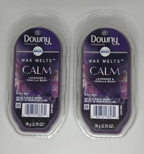 LOT OF 2  Febreze Downy Infusions Wax Melts Calm Lavender  Vanilla Bean  NEW