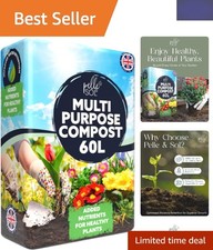60L Multi-Purpose Compost - Nurture Vibrant Growth for All Plant Types 0.47 per litre