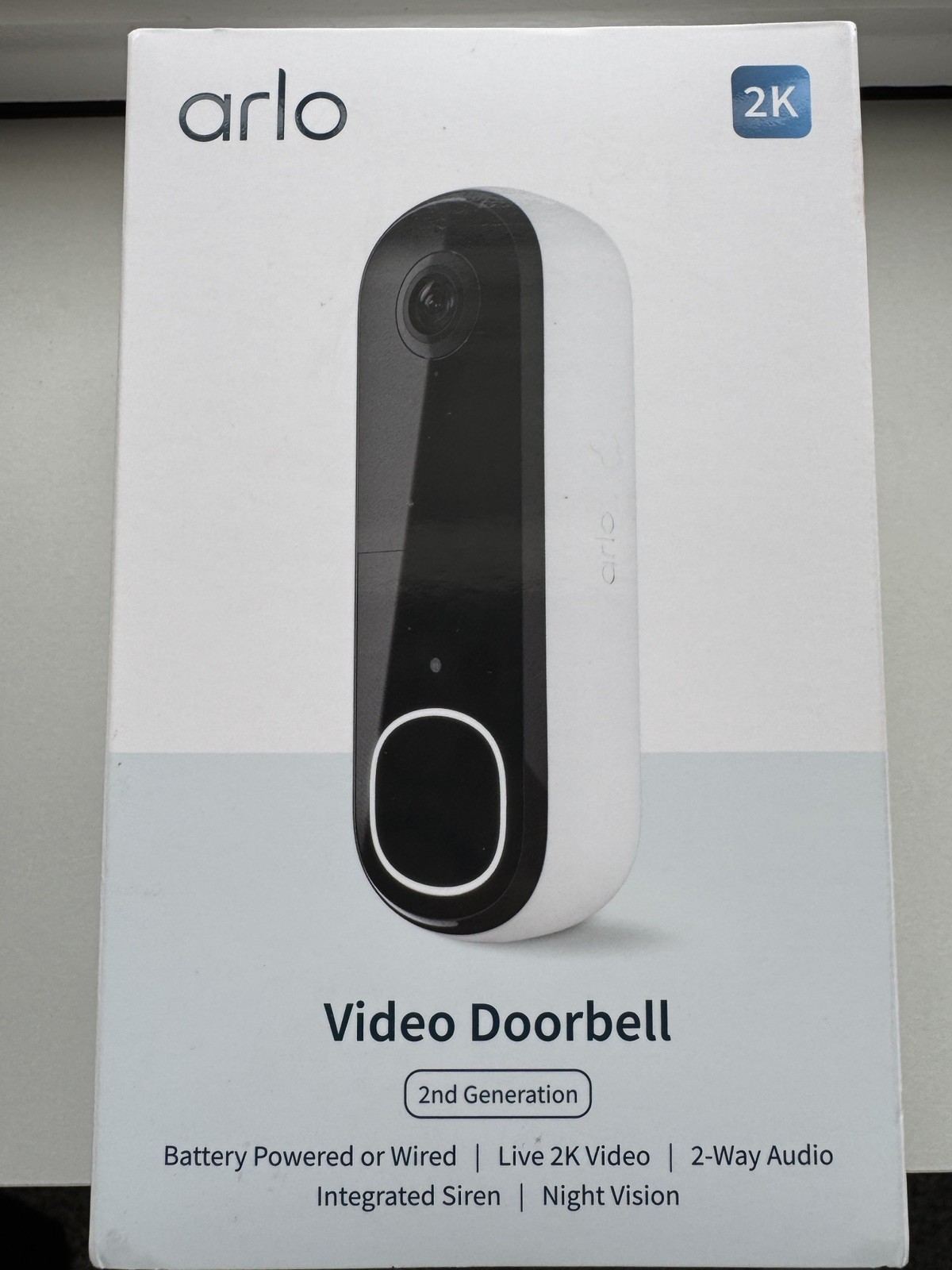 Arlo Video Doorbell 2K - Smart Security Solution