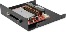3.5In Drive Bay IDE to Single CF SSD Adapter Card Reader, TAA 35BAYCF2IDE 