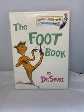 The Foot Book by Dr. Seuss 1968 Grolier Book Club Edition Bright and Early HC VG