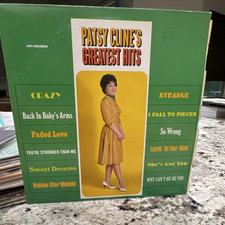 MCA Records Patsy Cline Patsy Cline's Greatest Hits Country LP 12
