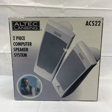 Altec Lansing ACS22 two-piece computer speaker system