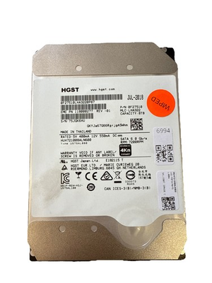 #ad HGST Ultrastar 8TB 3.5” SATA Hard Drive 7200RPM – Wiped HUH721008ALN600 $125.00