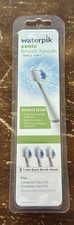 Waterpik 3 Triple Sonic Tooth Brush Replacement Heads  New