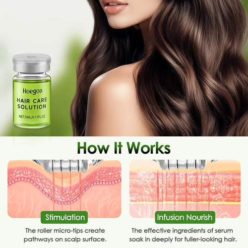 Hair Essential Care Serum Strengthen Roots Reducing Loss Prevent Baldness Nouris - Picture 2 of 7
