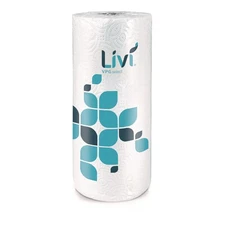 Livi VPG Select 41504 2-Ply Kitchen Roll Towel - White (30 Rolls/Carton) New