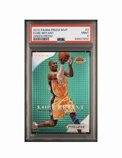 2012-13 Panini Prizm Most Valuable Players Kobe Bryant #3 Green PSA 9 Pop 2 RARE
