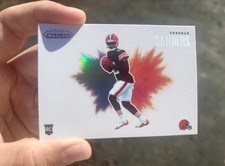 Shedeur Sanders Rookie Color Blast Card SP Cleveland Browns CB-SS