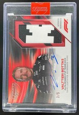 2023 Topps Dynasty Formula 1 Dynasty Patch Red #DAP-VBII Valtteri Bottas Auto /5