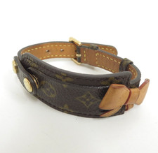 Authentic Authentic Louis Vuitton Monogram Bracelet F 49967