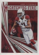 2019 Panini Phoenix Catching Fire Red 151/299 Larry Fitzgerald #22 oc3