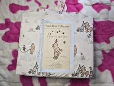 Winnie the Pooh Friends Twin Bed Set - New