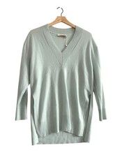 Zimmermann Cashmere V Neck Sweater Mint Size 0 NWT