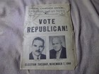 16 PAGES OCT,12,1944 OHIO REPUBLICAN NEWS,SPECIAL CAMPAIGN ISSUE,VERY ROUGH — photo 1