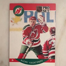 Pro Set 1990-91 Base Set Alexei Kasatonov #169 New Jersey Devils NHL Card