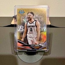 2022-23 Bowman U Drew Timme RC Rookie True Gold Refractor /50 SP SSP #100 Rare