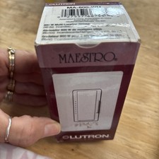 LUTRON MA-600-WH DIMMER, BRAND NEW