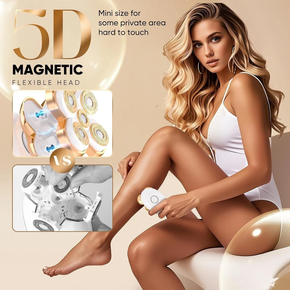 Электрические бритвы для женщин — модернизированная магнитная электрическая бритва для женщин - Изображение 3 из 4