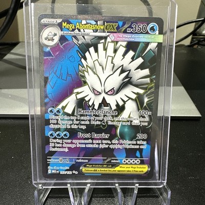 Mega Abomasnow EX 158/132 Pokemon Mega Evolution Ultra Rare Mint