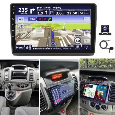 Apple Carplay Autoradio Für Renault Trafic MK2 OPEL Vivaro A GPS Android +Kamera