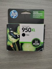 HP 950XL Black Ink Cartridge | Genuine OEM | Expired Sep 2014 | Sealed NEW