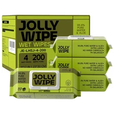 Wet Wipes for Adults, Disposable Washcloth Wipes, Large 9" X12" Adult Wipes, 99%