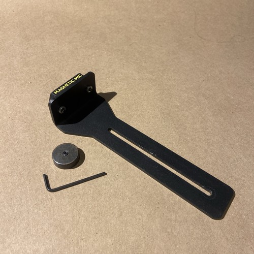 Magnetic Mic Magnetic Mount Clip for Mobile/In-Vehicle Radio Microphones