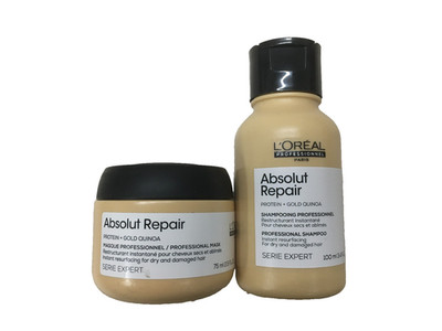 LOREAL PROFESSIONNEL SERIE EXPERT ABSOLUT REPAIR  SHAMPOO 100 ml + Masque 75 ml