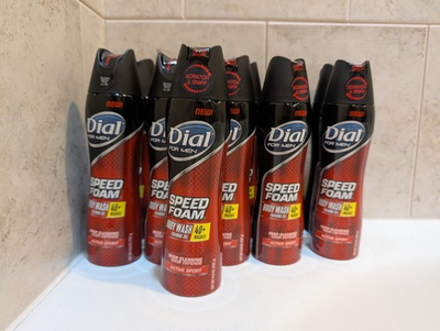 #ad NEW Dial For Men Speed Foam Body Wash Active Sport 6.8 oz Factory Sealed Rare $34.99