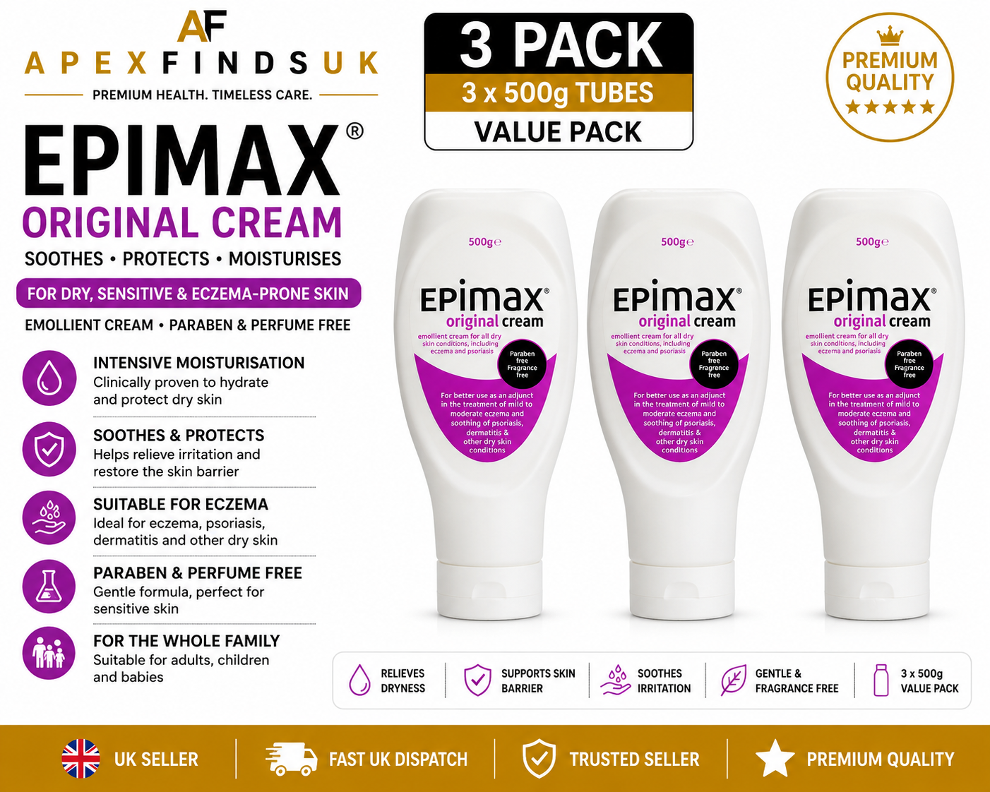 Epimax Original Cream 500G - Image 6