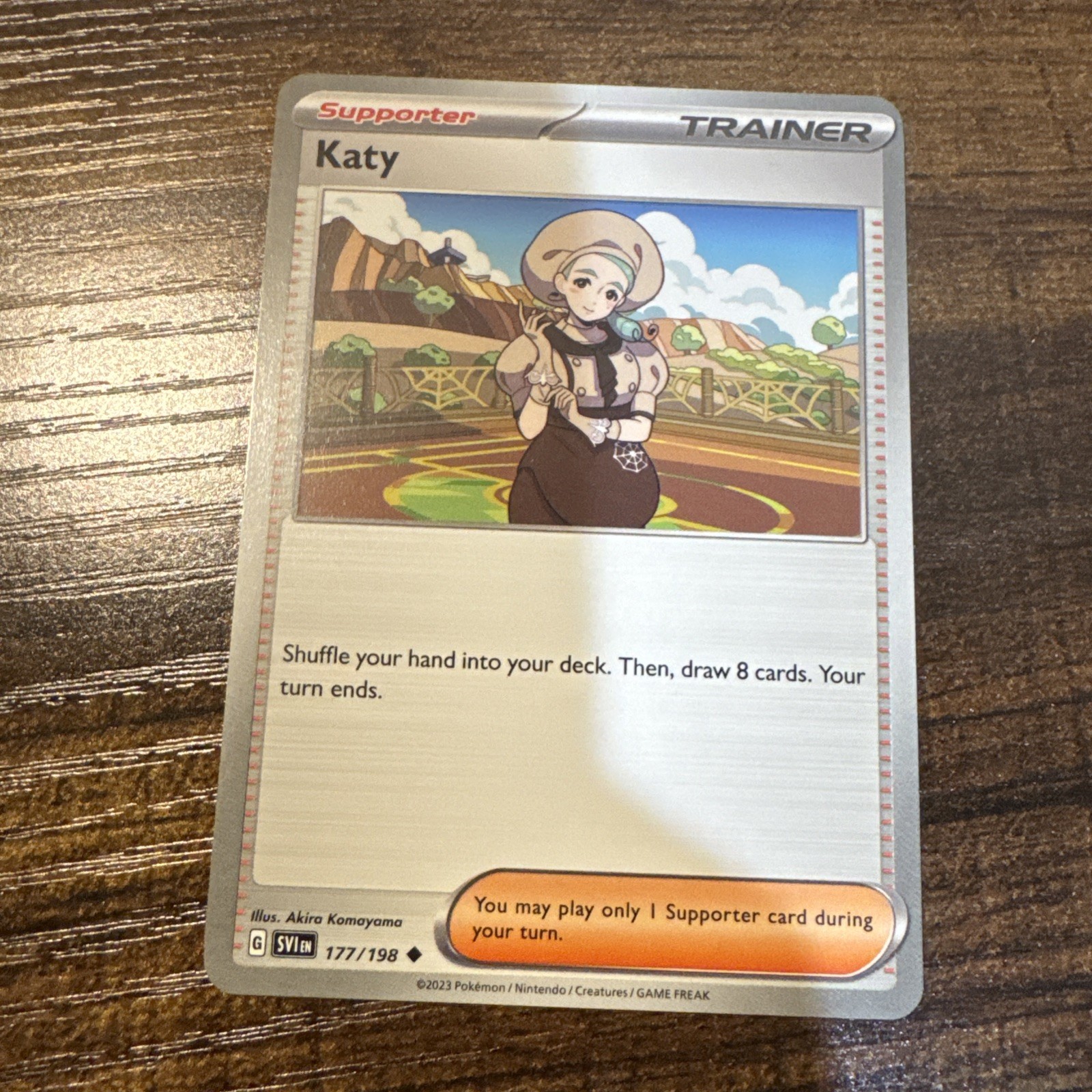 Katy 177/198(Scarlet & Violet Base) Uncommon NM Pokemon 1x