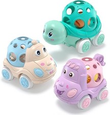 Car Toys for Toddlers 1 2 3 Year Old Boy Girl First Birthday Gifts for Girls