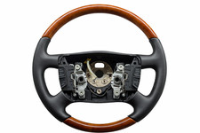 VW Passat B5.5 3BG W8 Golf 4 Bora T5 wood steering wheel multifunction Jetta
