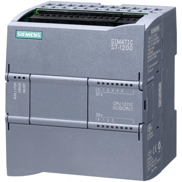Siemens Simatic S7-1200 Cpu 1211C, Dc/Dc/Relay, Relais - Immagine 4