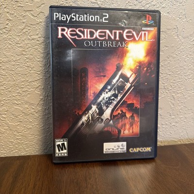 Resident Evil Outbreak PS2 -Sony Playstation 2  - w/Manual