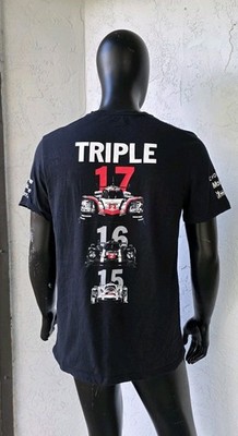 Porsche Driver's Selection T-SHIRT 919 Triple Marken Weltmeister Men's Large