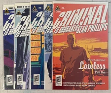 CRIMINAL #6 - #10 * LAWLESS STORYLINE * BRUBAKER & PHILLIPS * ICON 2007