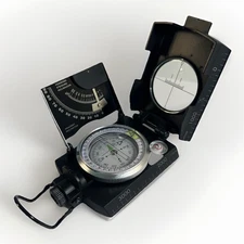 Multifunctional Military Sighting Navigation Compass w/ Inclinometer for Hiking