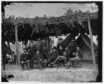 [Washington, District of Columbia (vicinity)]. Gen. Daniel White and staff