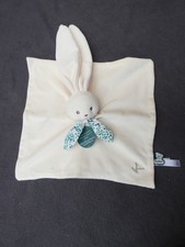 "Kaloo" Bunny Comforter Cream New Boxed Baby Shower/ Chritening gift R.R.P. £27