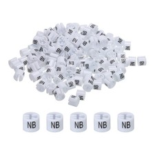 Clothes Hanger Marker NB, White Colored Hanger Sizer Garment Tag, 150pcs