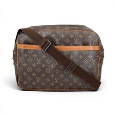 Louis Vuitton Monogram Canvas Shoulder Bag Brown 2005 Used B Grade