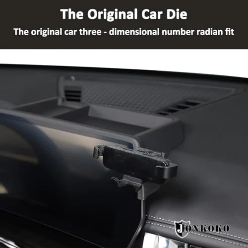 Center Console Dashboard Storage Organizer Tray suitable for BMW X1 2023-2024 Foto 3 de 4