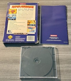 Road Avenger (Sega CD) Renovation CIB Complete W/ Original Box & Manual