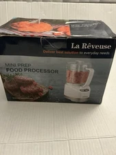 La Reveuse Electric Mini Prep Food Processor New In Box