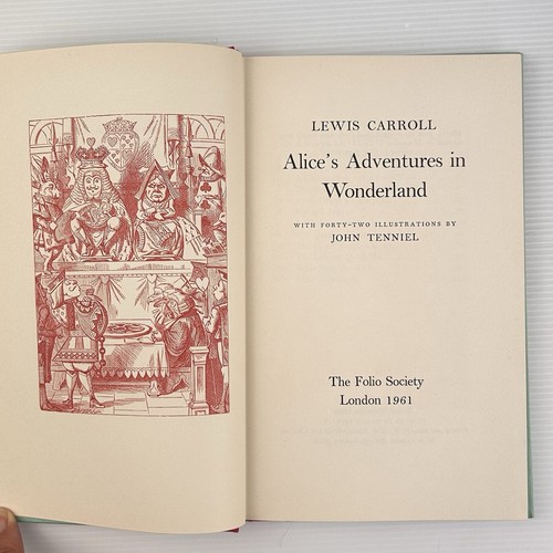 Alice's Adventures and Through The Looking Glass, 1966 Folio Society First Edns - Picture 7 of 21
