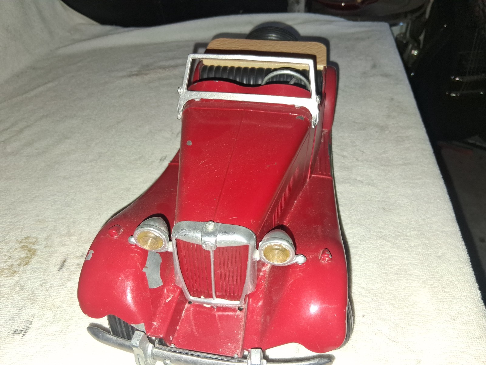 #2017 1950'sDoepke MG Metal Toy Car -  Tan Trunk Cover #2